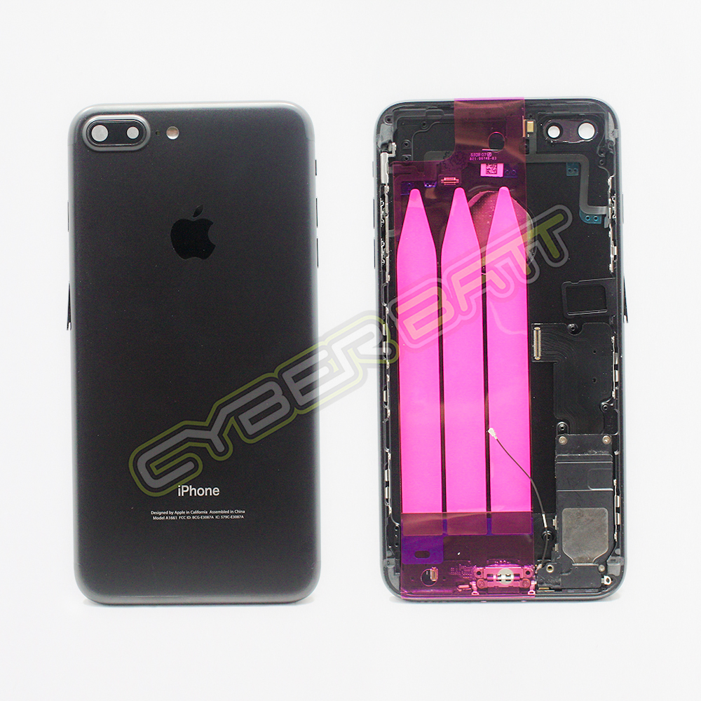 iPhone 7 Plus cover with small parts Black 