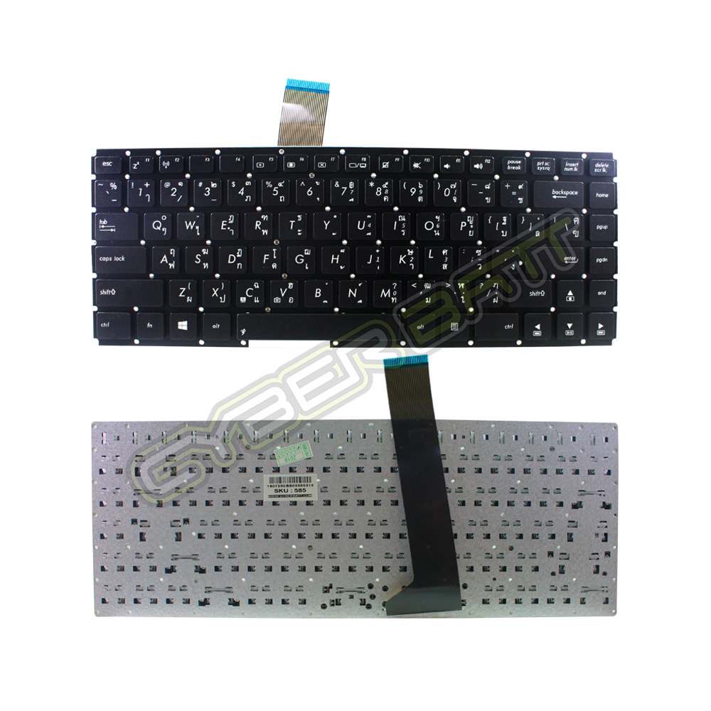 Keyboard Asus S46 Black TH 