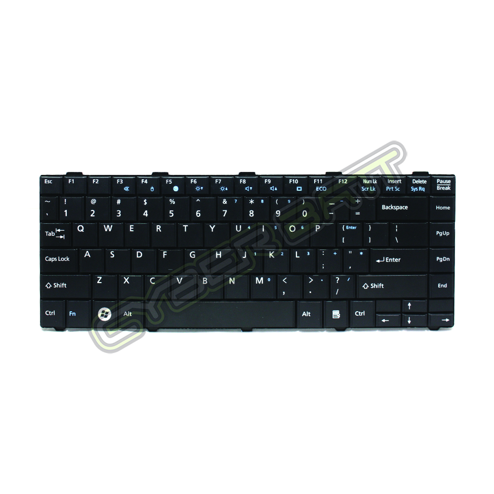 Keyboard FUJITSU LIFEBOOK LH520 LH530 LH530G Black Eng