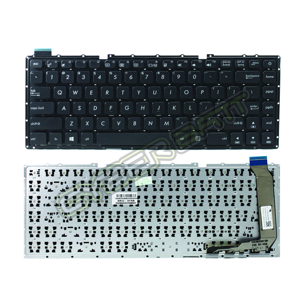Keyboard ASUS X441 X441S Black US