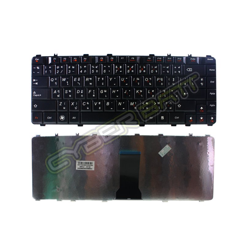 Keyboard Lenovo Ideapad Y450/Y550 Black TH 