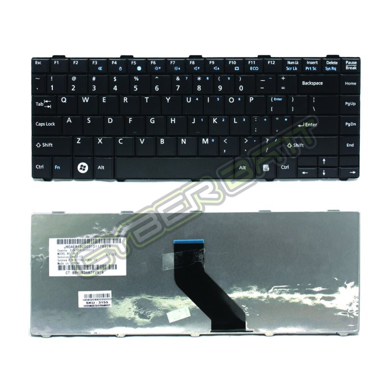 Keyboard FUJITSU LIFEBOOK LH520 LH530 LH530G Black Eng
