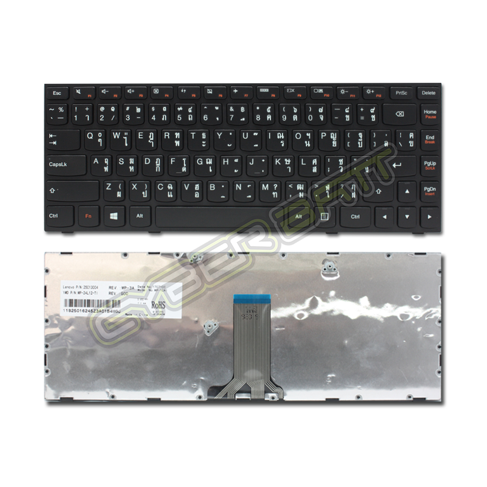 Keyboard Lenovo G40-70 Black TH 