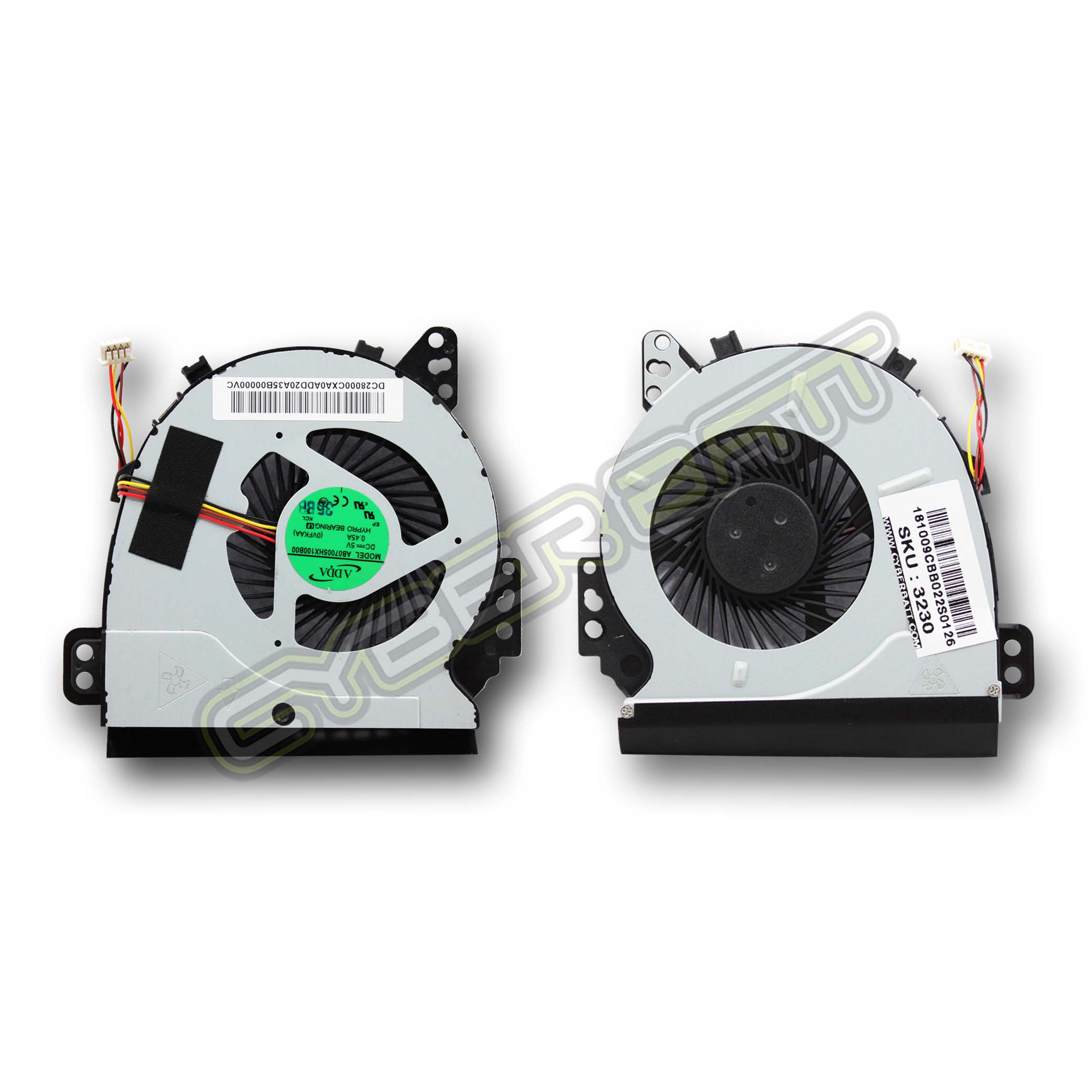 พัดลม CPU TOSHIBA SATELLITE L40-A (FAN)  7 x 7 x 1 ซม.