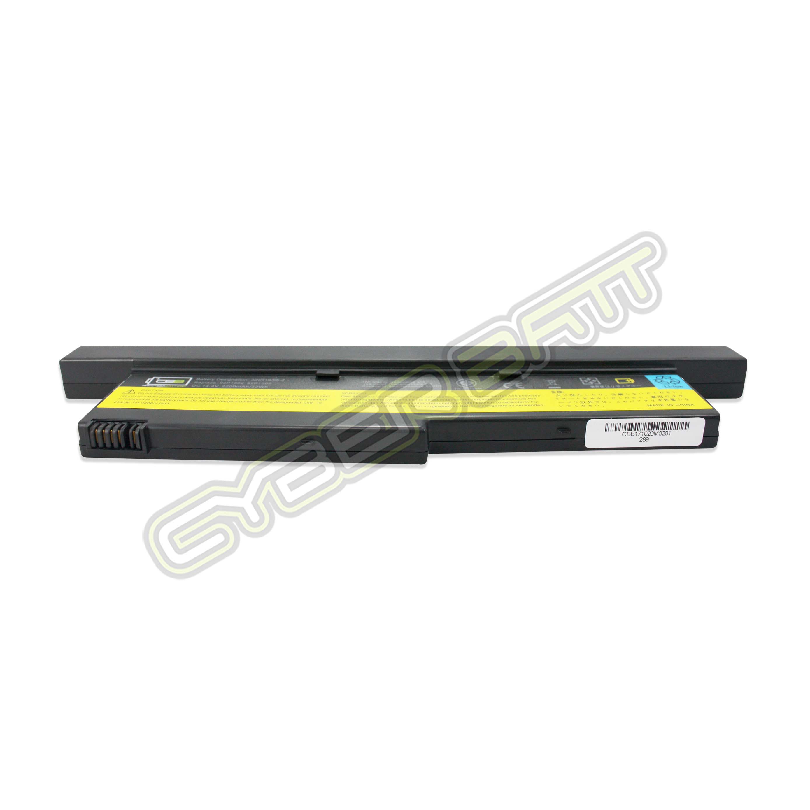 Battery IBM ThinkPad X40 : 14.4V-1900mAh Black (CYBERBATT)