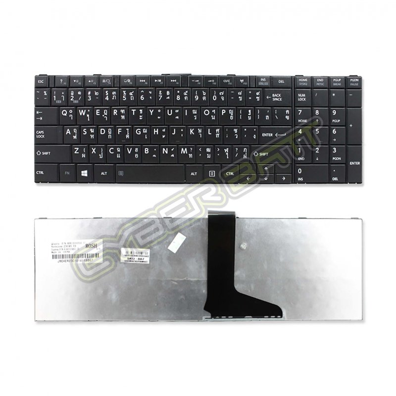 Keyboard Toshiba Satellite L850 Black TH 