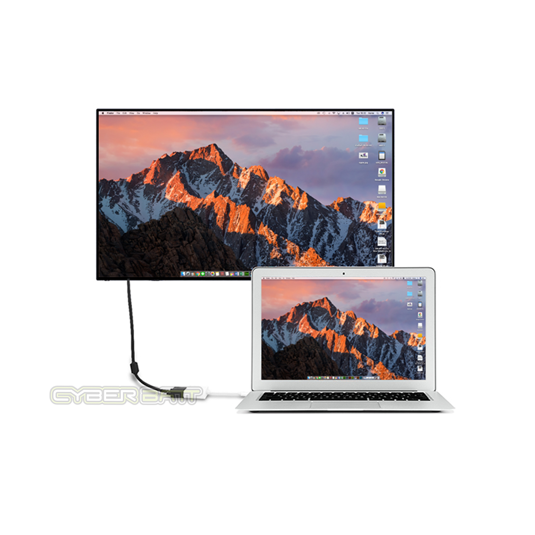 USB 3.1 Type C to VGA / HDMI  Adapter For Macbook