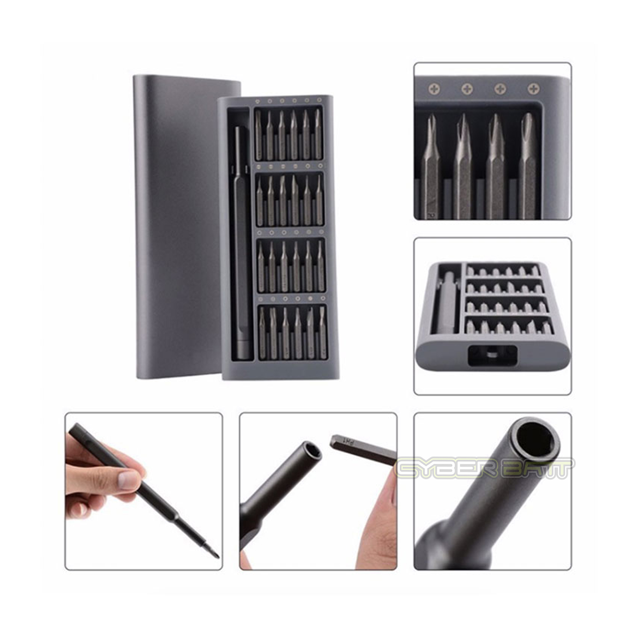 ชุดไขควง 25 in 1 Precision Magnetic  Mini Screwdriver Bit Set