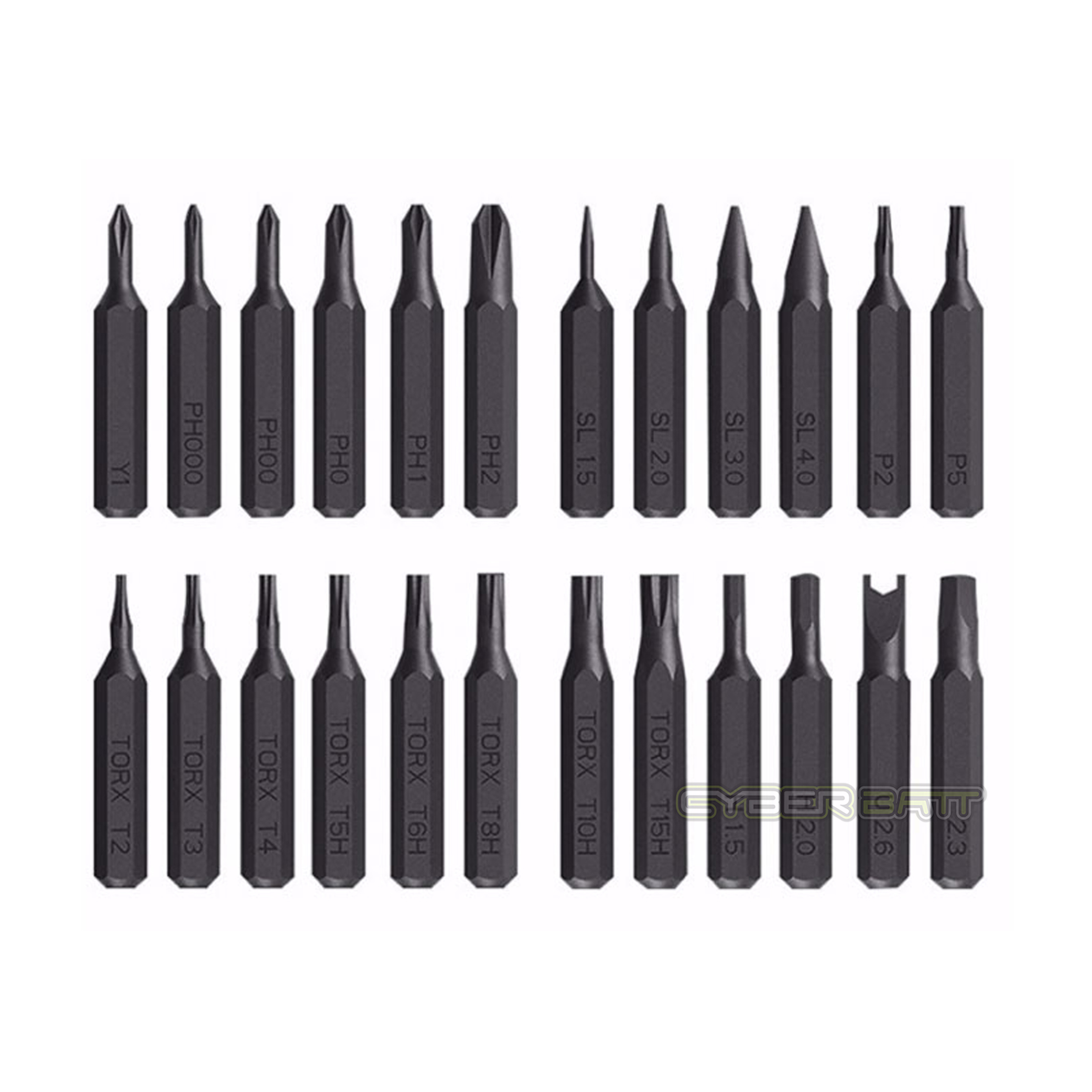 ชุดไขควง 25 in 1 Precision Magnetic  Mini Screwdriver Bit Set