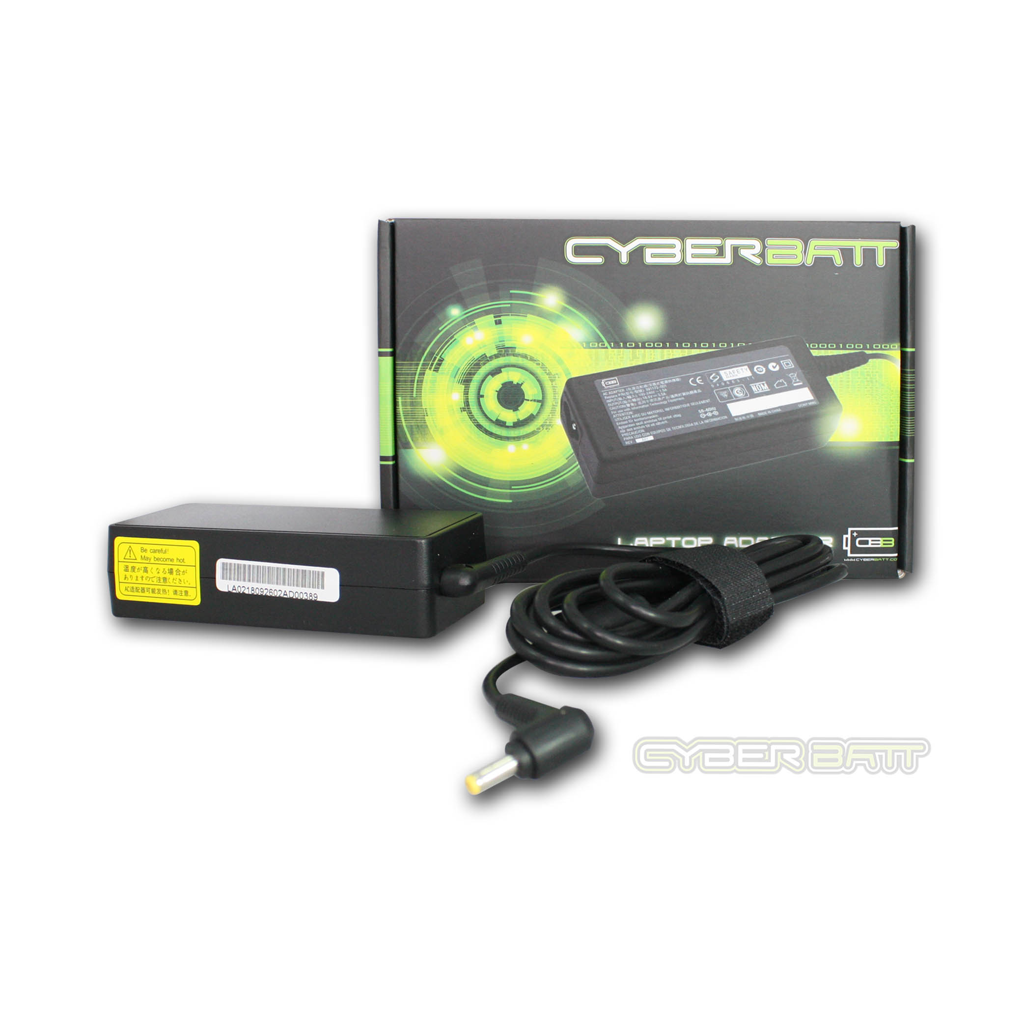 Adapter LENOVO 20.0V-3.25A : 65W (4.0*1.7mm) Cyberbatt