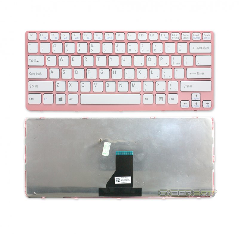 Keyboard Sony Vaio SVE14 Series Pink US