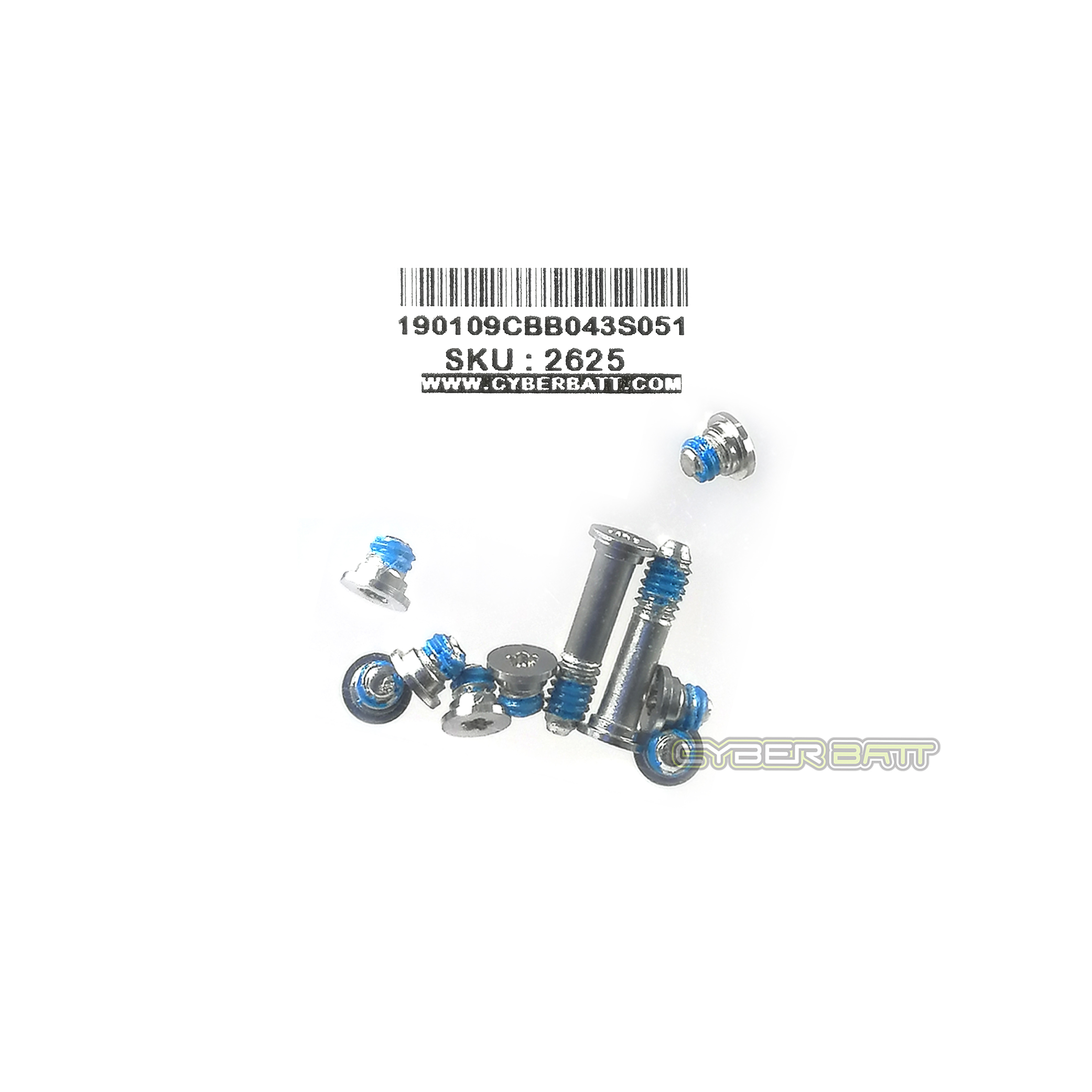 น๊อตเคสล่าง Bottom Case Screw Set For Macbook Pro Model A1369