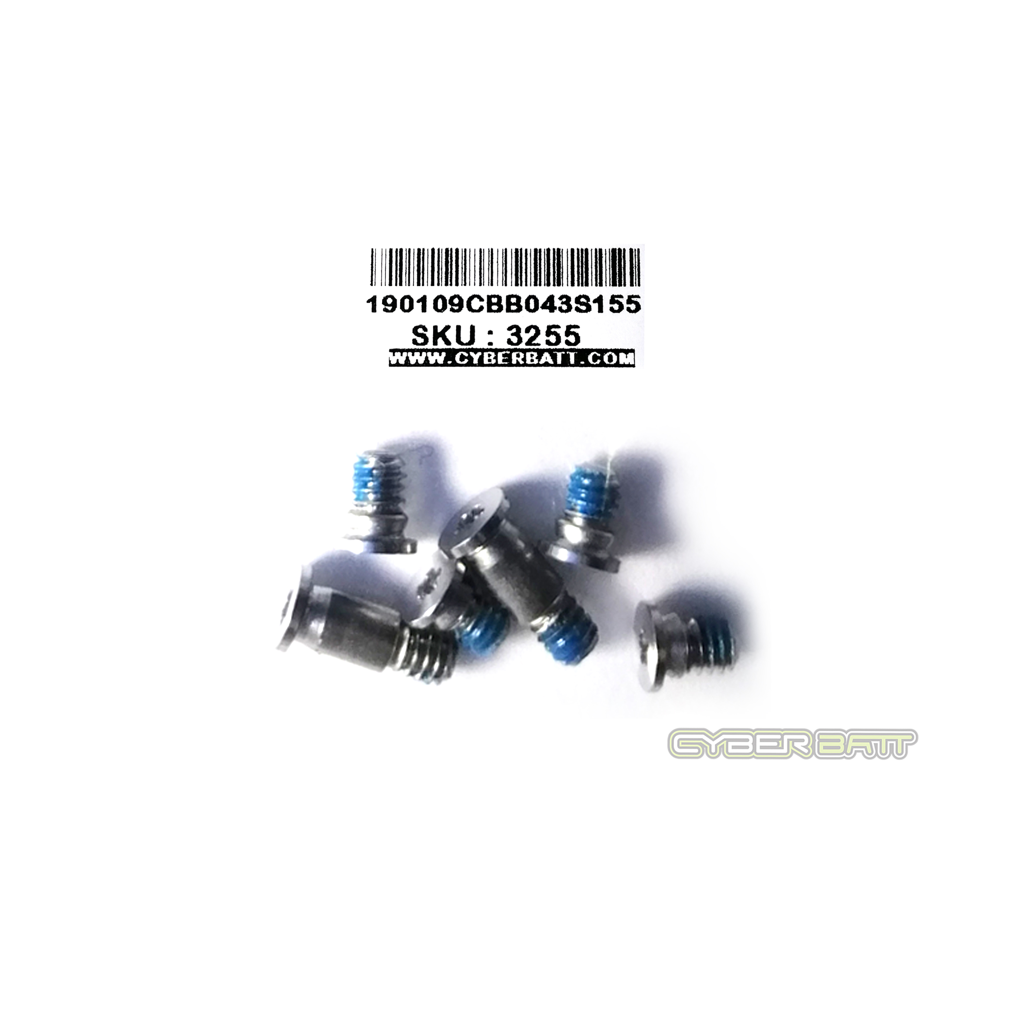 น๊อตเคสล่าง Bottom Case Screw Set For Macbook 13 inch Model A1706 Silver