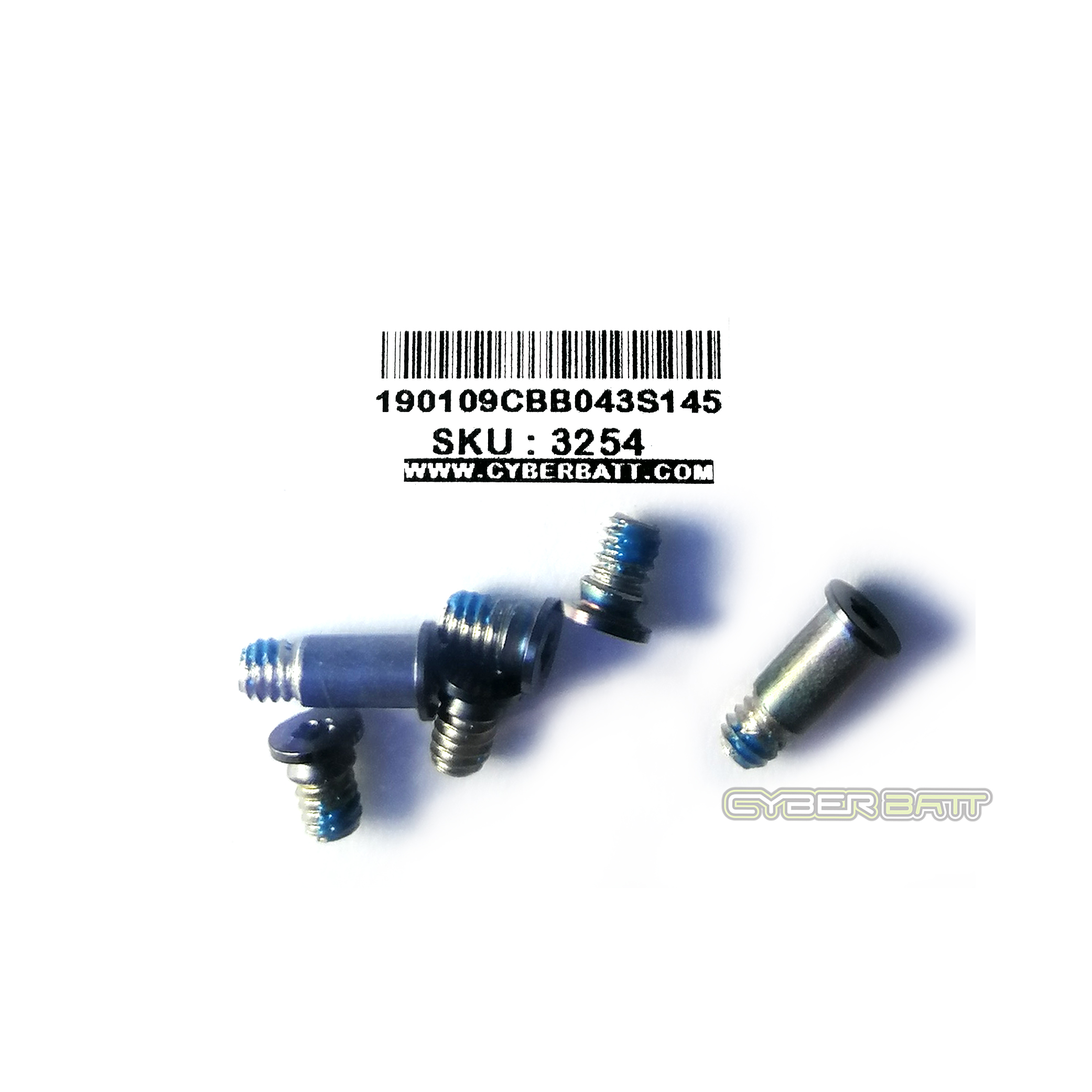 น๊อตเคสล่าง Bottom Case Screw Set For Macbook 13 inch Model A1706 Grey