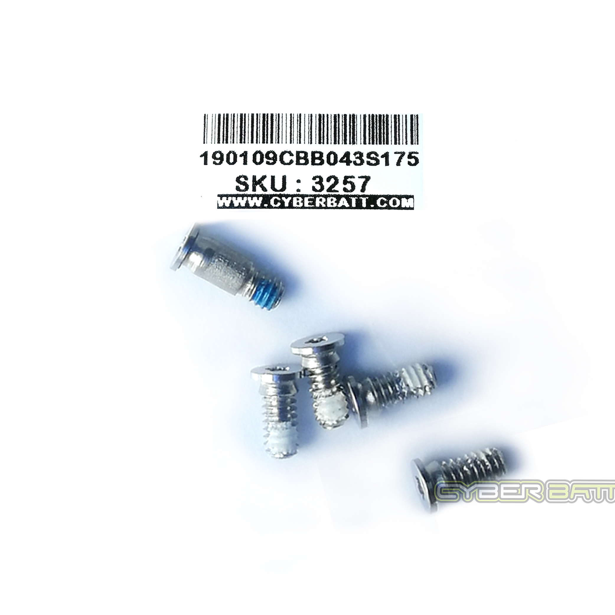 น๊อตเคสล่าง Bottom Case Screw Set For Macbook 15 inch Model A1707 Silver