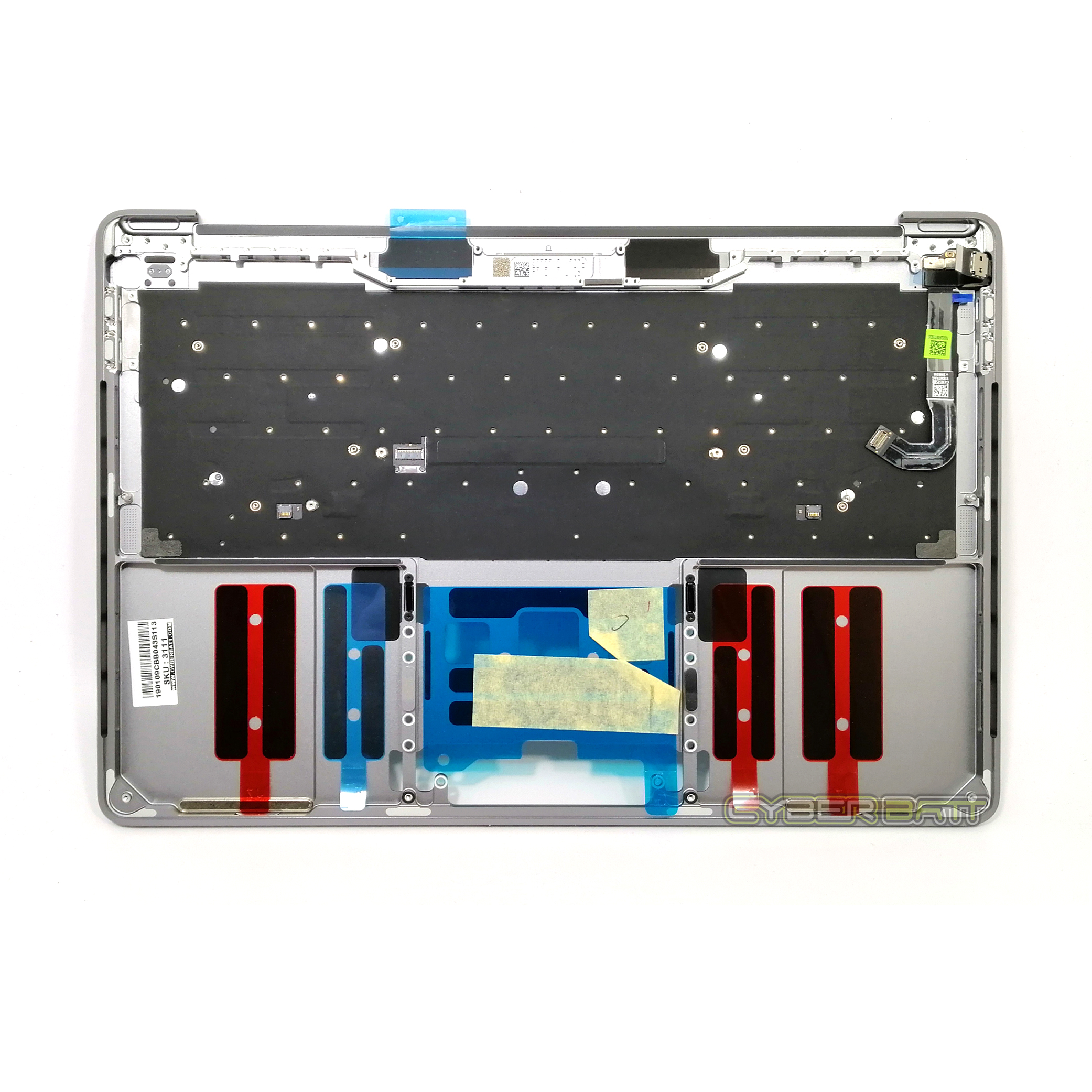 Keyboard Macbook Pro Retina 13 inch A1706 TOUCHBAR (2017) Mid Grey Color Thai With TopCase คีบอร์ด แมคบุ๊ค