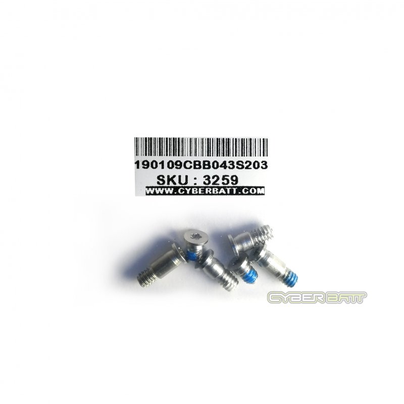 น๊อตเคสล่าง Bottom Case Screw Set For Macbook 13 inch Model A1708 Silver