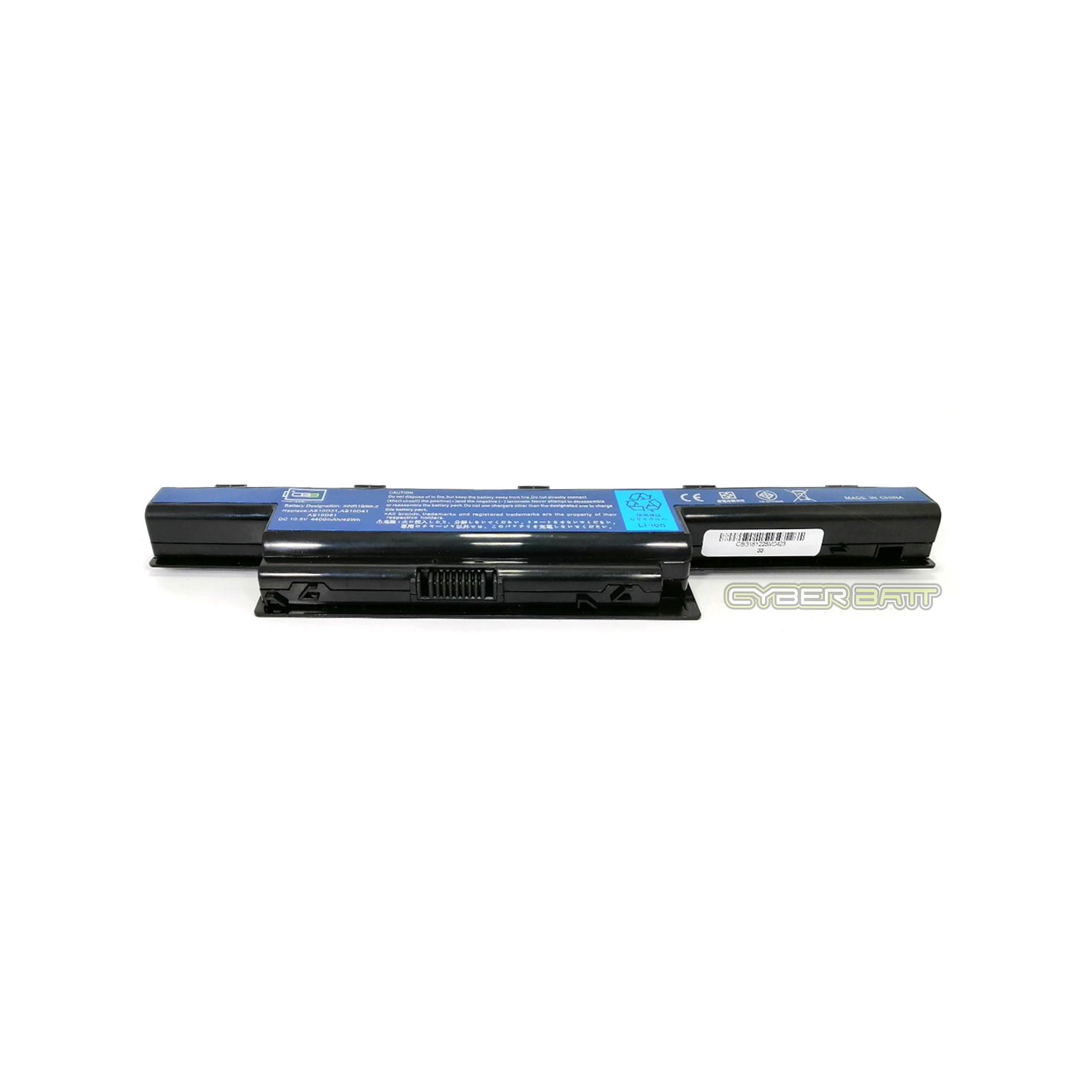 Battery Acer Aspire 4551 : 10.8V-4400mAh Black (cyberbatt) 