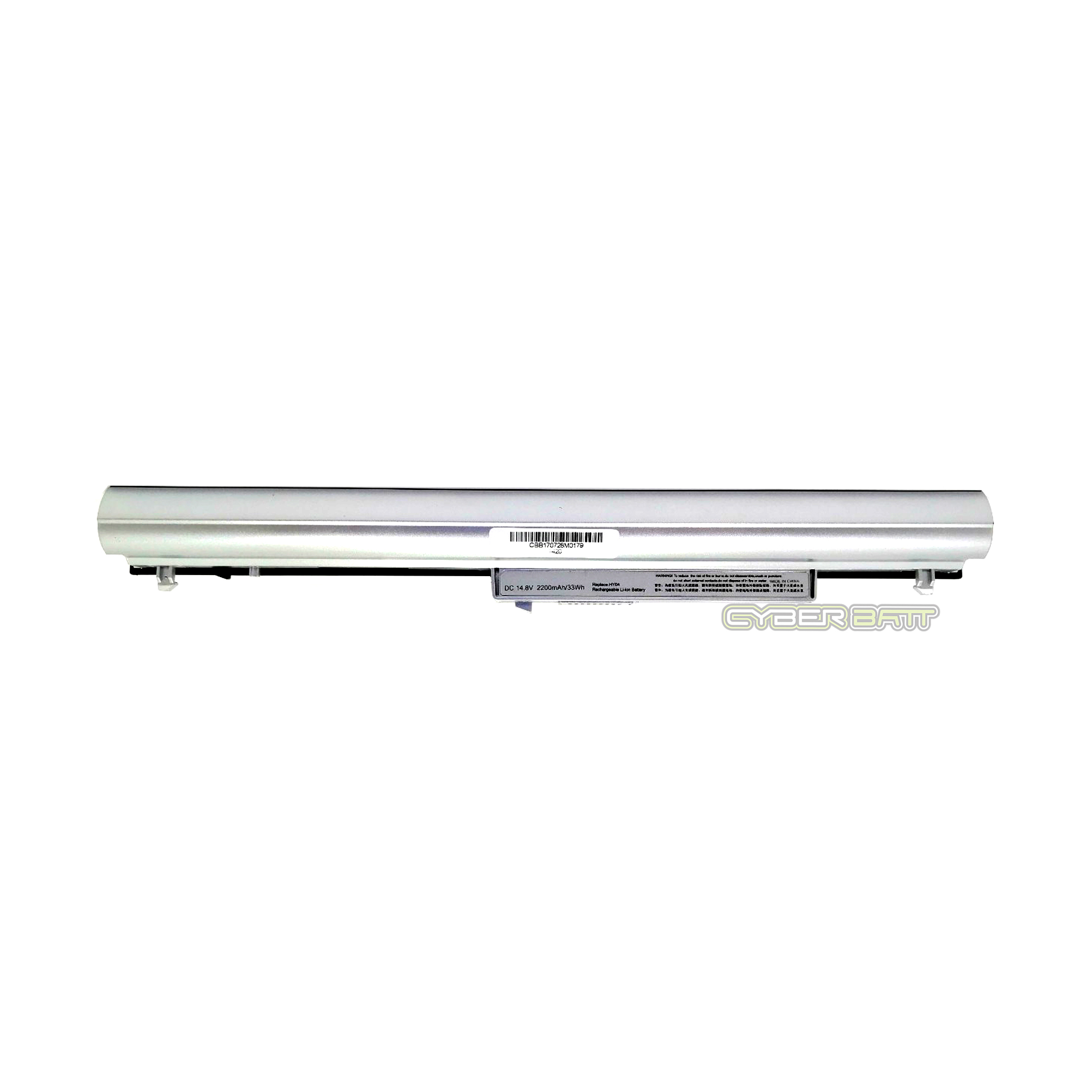 Battery HP Pavilion TouchSmart SleekBook 14 Series HY04 : 14.8V-2200mAh (Black with Silver) (CYBERBATT)