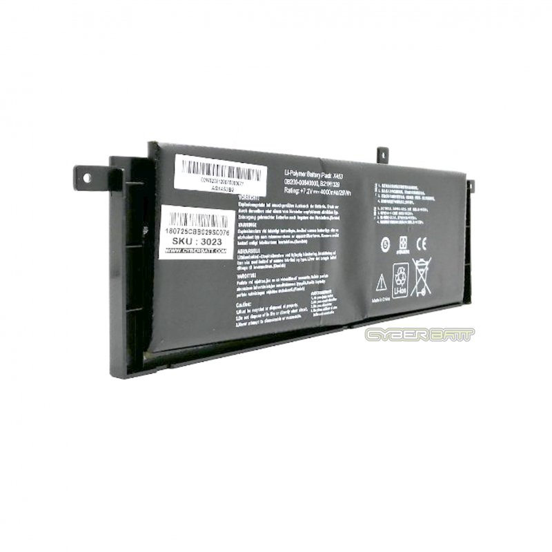 Battery Asus X453 X453M X553MA : 7.2V-4000mAh Black (CBB)
