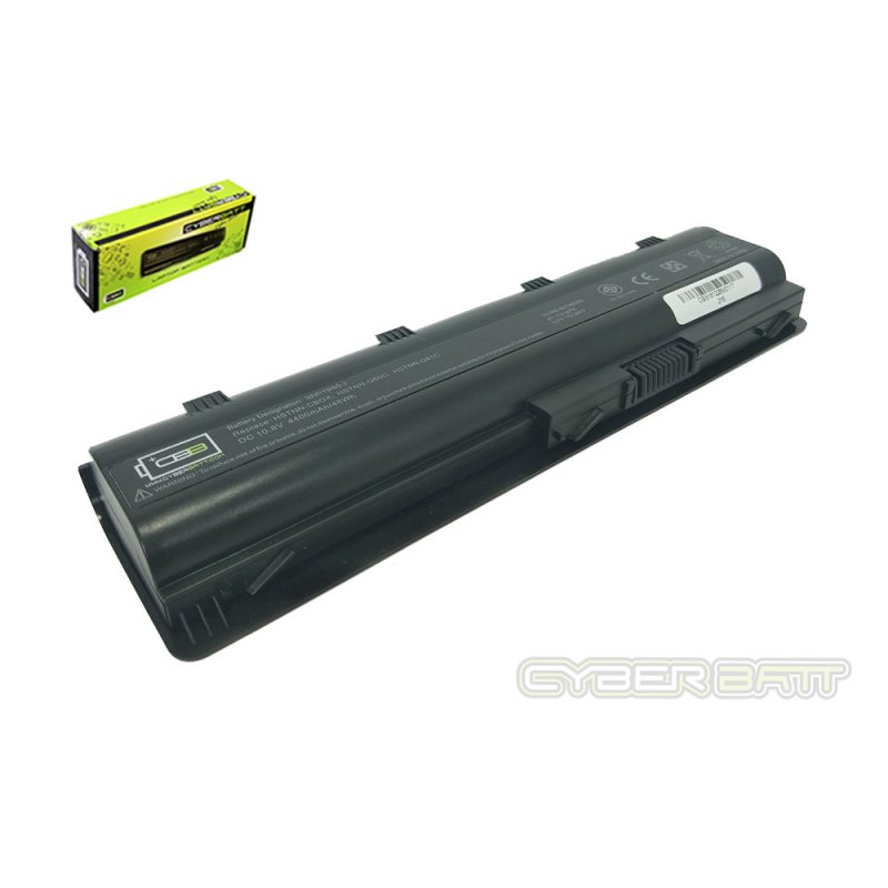 Battery HP/Compaq Presario CQ42: 10.8V-4400mAh/48Wh Black (CYBERBATT)