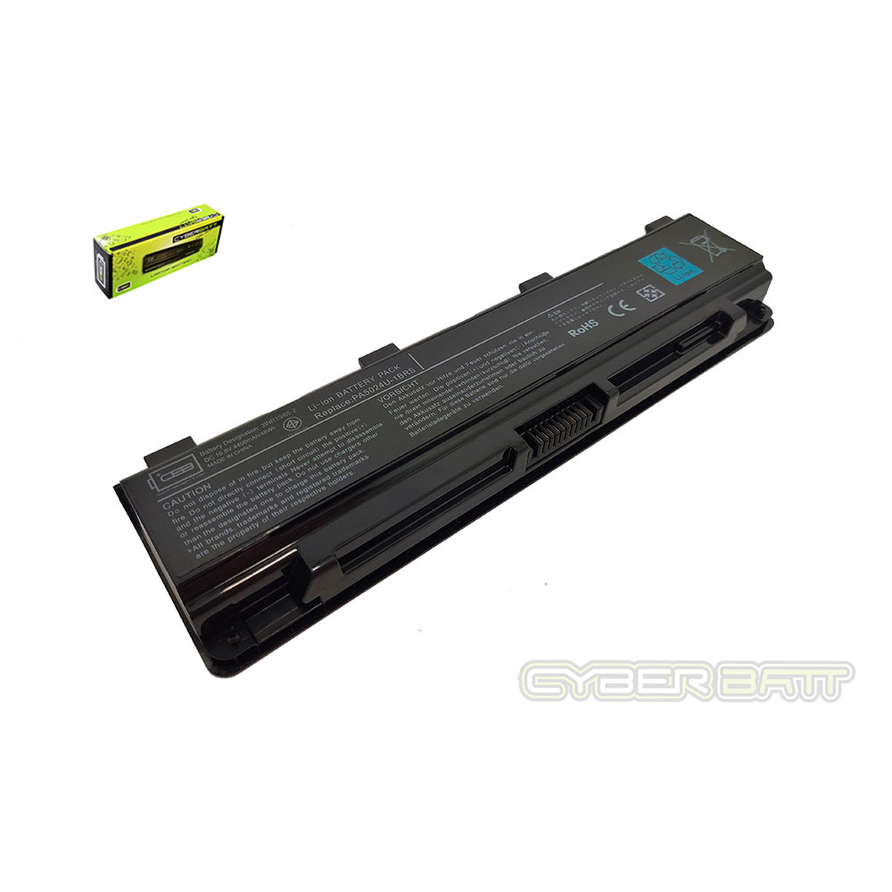 Battery Toshiba Satellite Pro L850 PA5024U-1BRS : 10.8V-4400mAh Black (CYBERBATT)