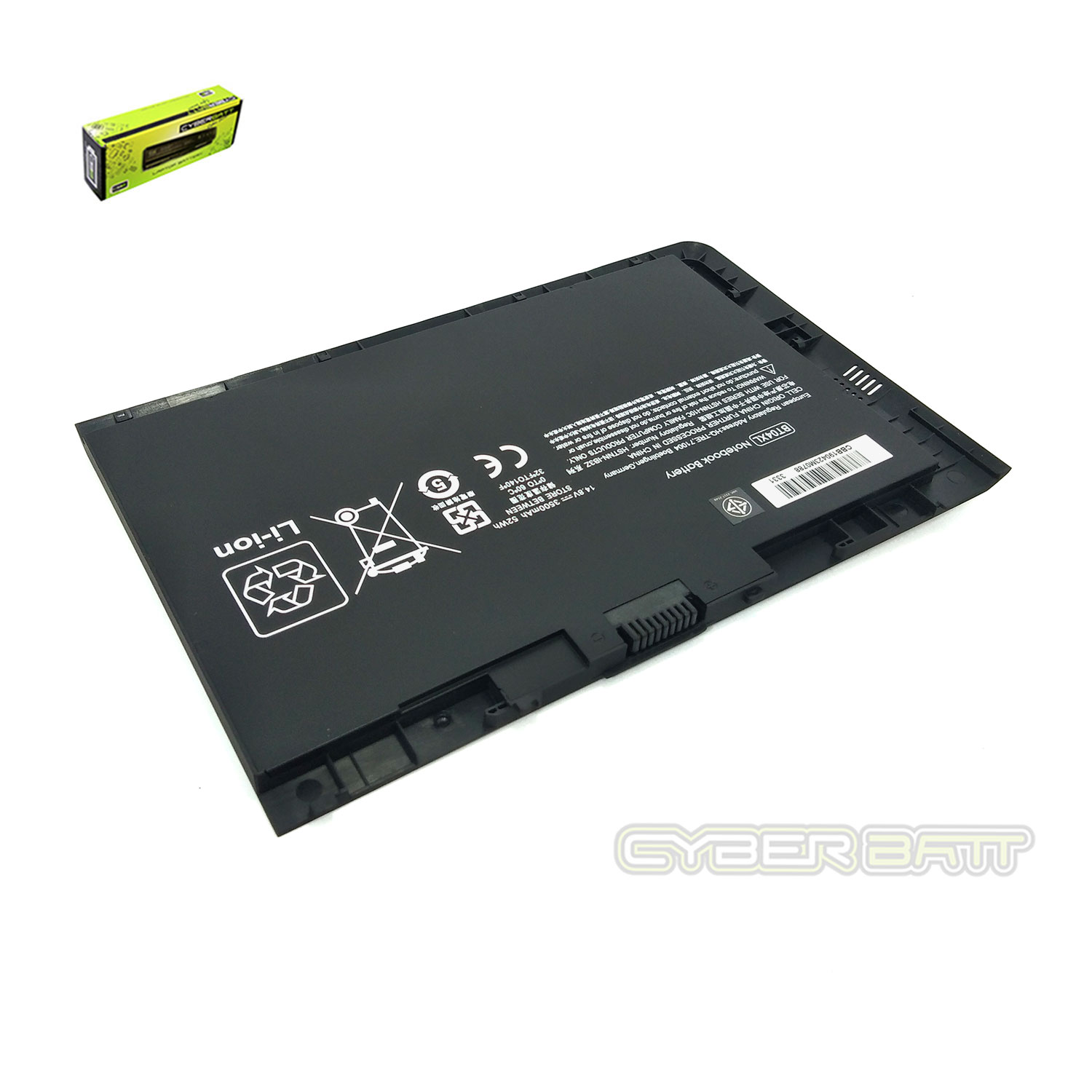 Battery HP EliteBook Folio 9470m  9470M-4S1P : 14.6 V-2200mAh Black (CBB)
