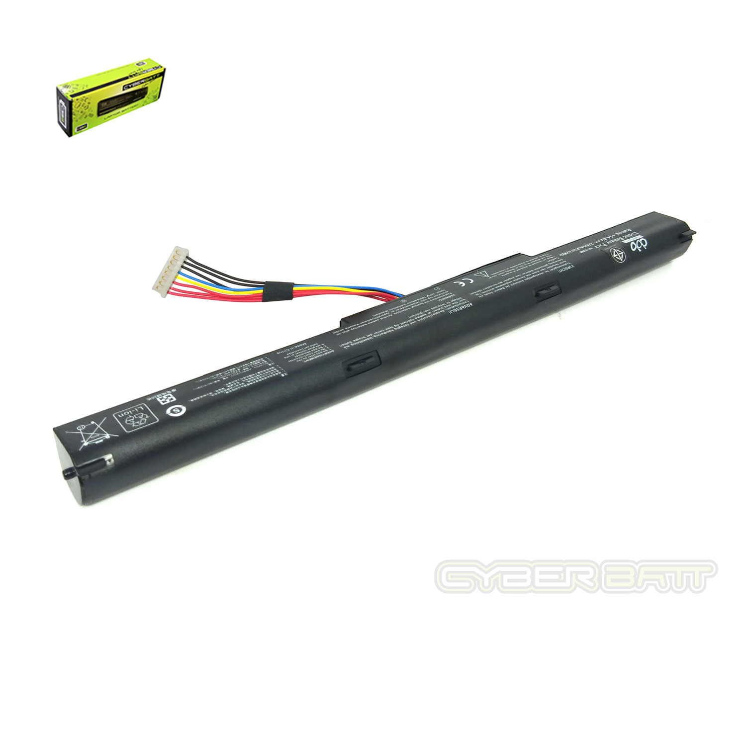Battery Asus N552 N552V N552VX : 14.4V-2200mAh/32Wh Black (CBB)