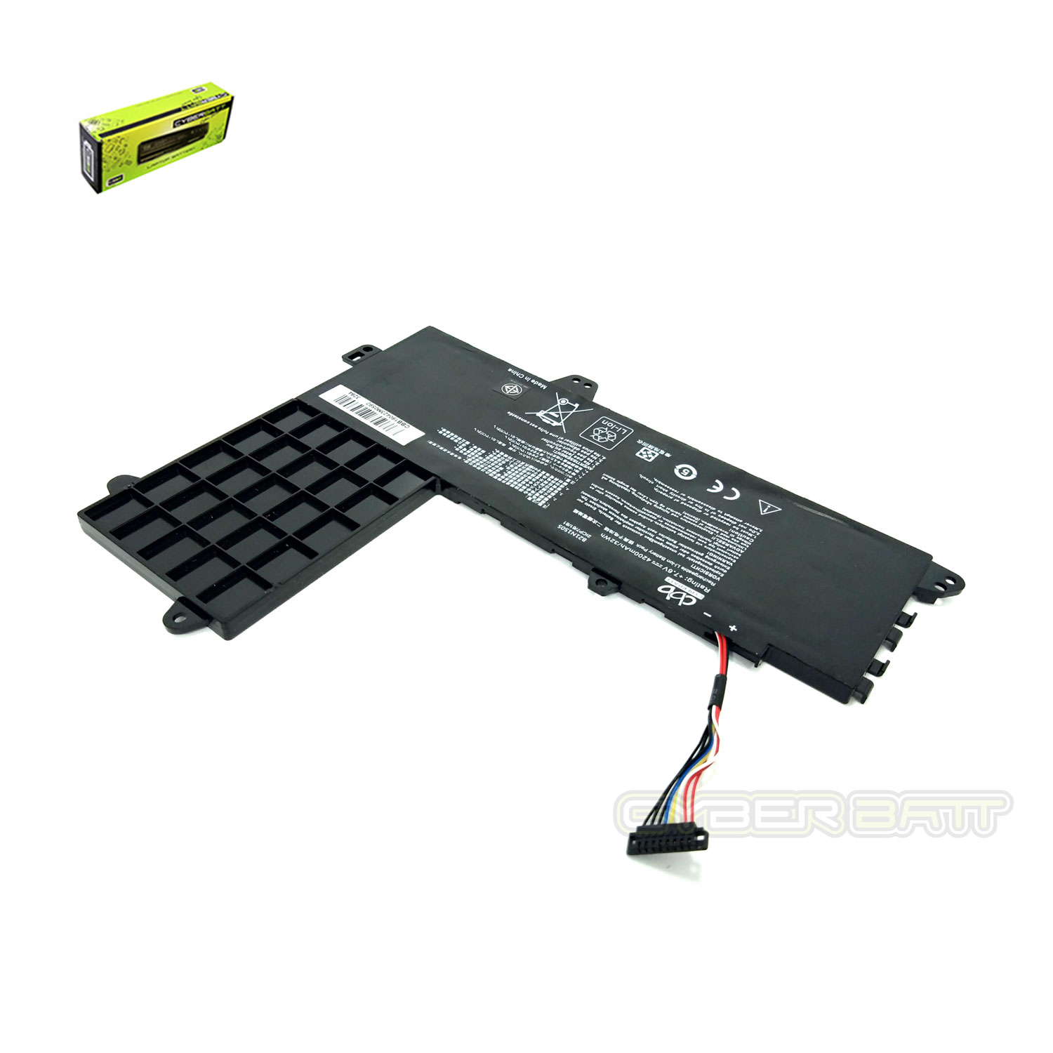 Battery Asus EeeBook E402MA B21N1505-2S1P : 7.6 V- 32Wh Black (CBB)