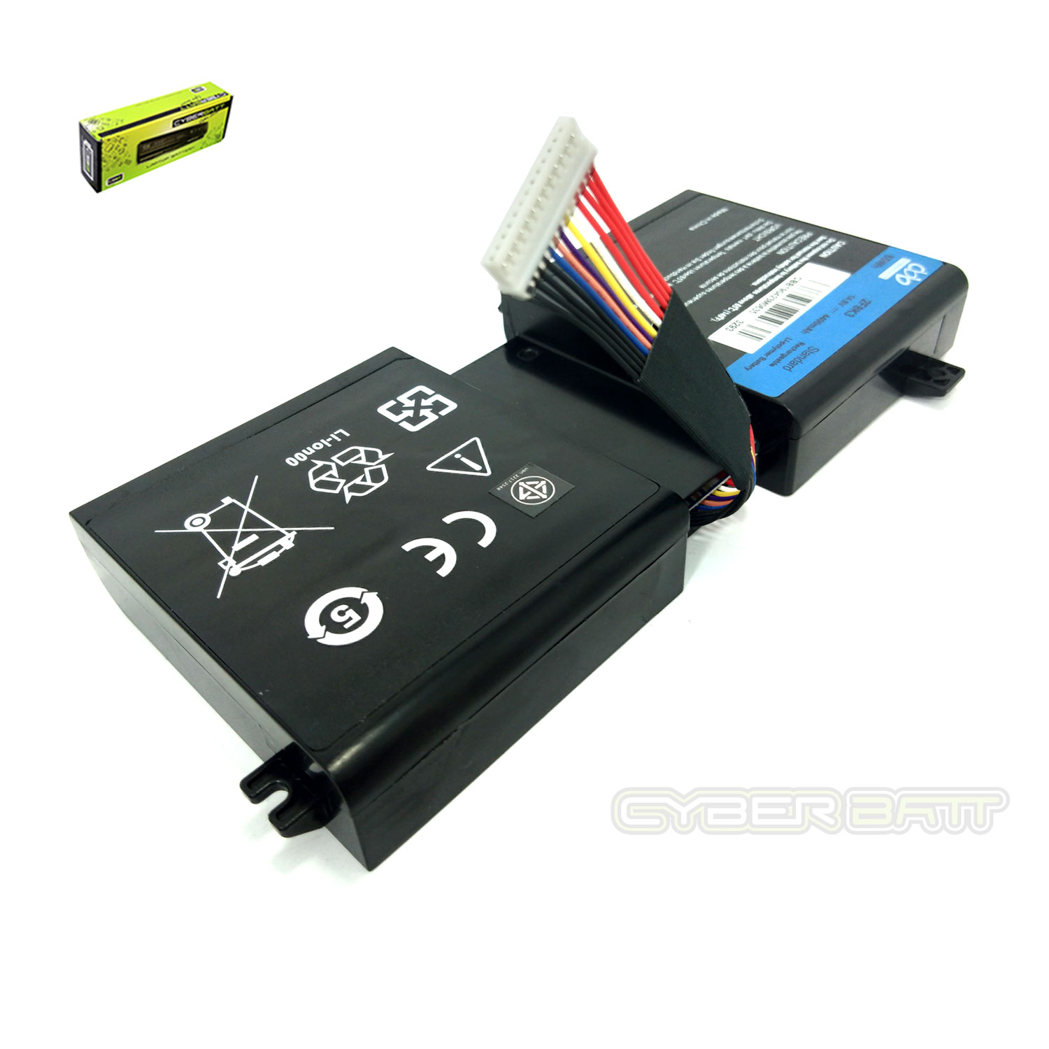 Battery Dell 2F8K3-4S2P : 14.8V-4400mAh Black (CBB)