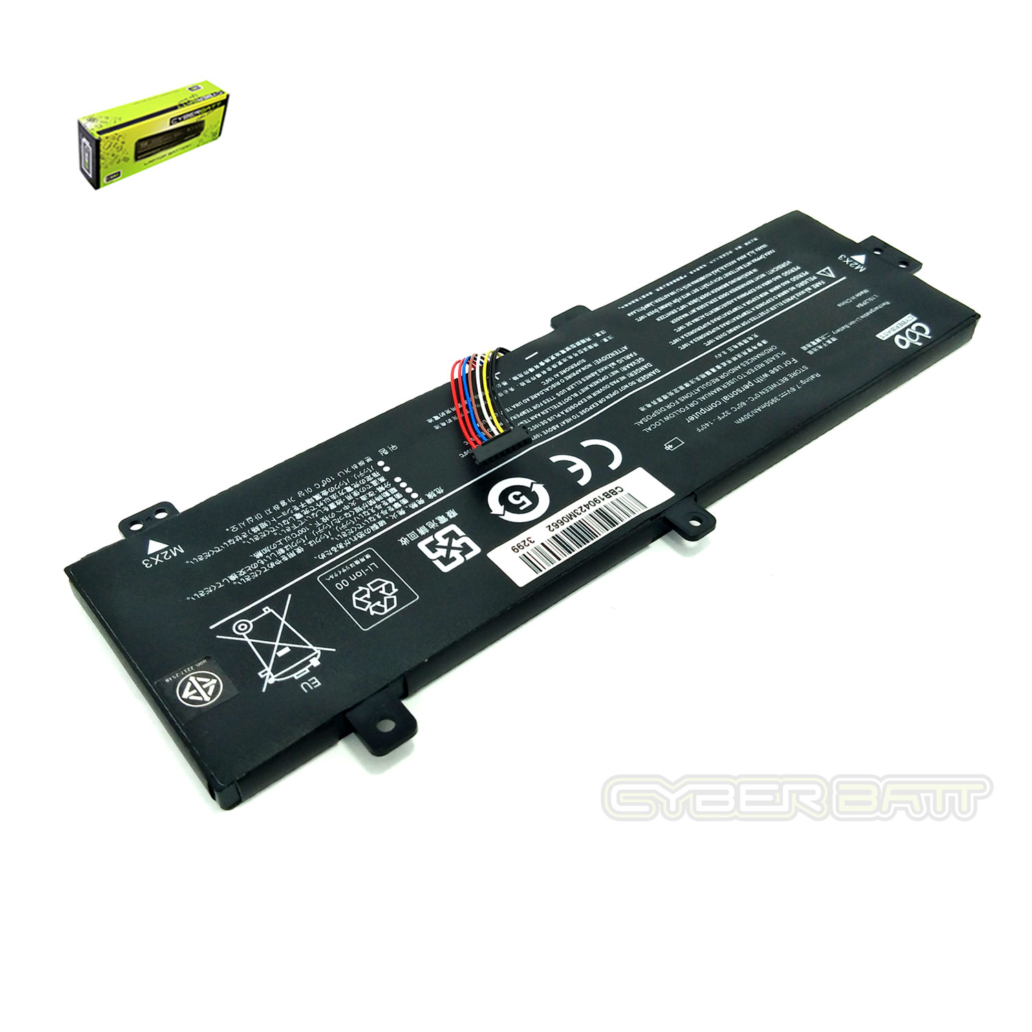 Battery Lenovo 310-15ABR 510-15ISK L15L2PB4-2S1P : 7.6 V-30Wh Black (CBB)