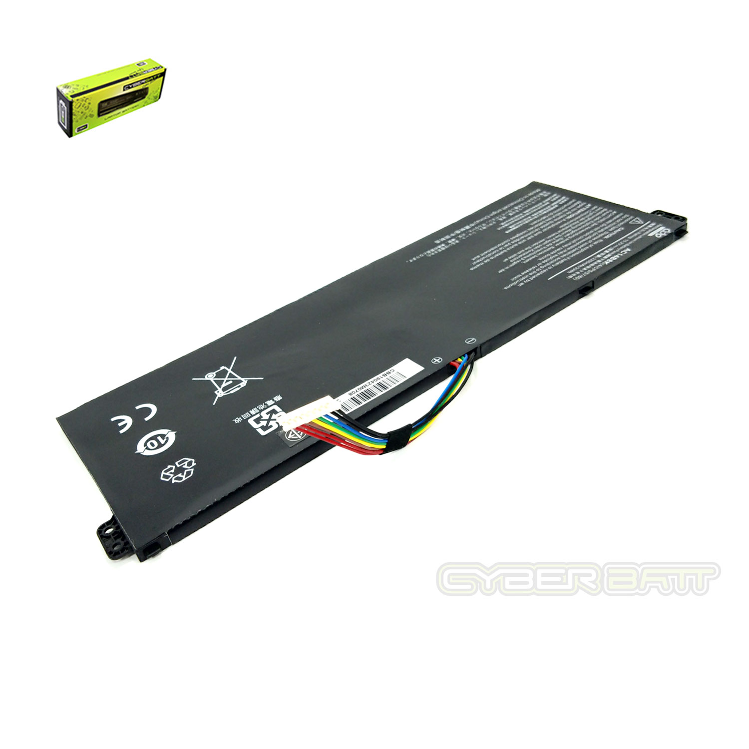 Battery Acer Aspire E3-111 C14B18J-3S1P : 11.4V-2200mAh Black (CBB)
