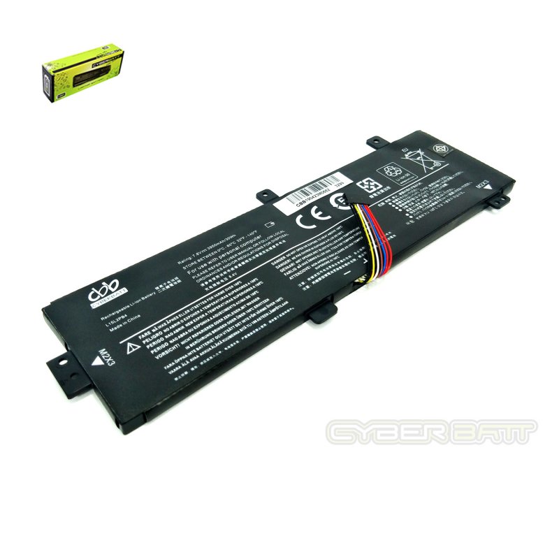 Battery Lenovo 310-15ABR 510-15ISK L15L2PB4-2S1P : 7.6 V-30Wh Black (CBB)