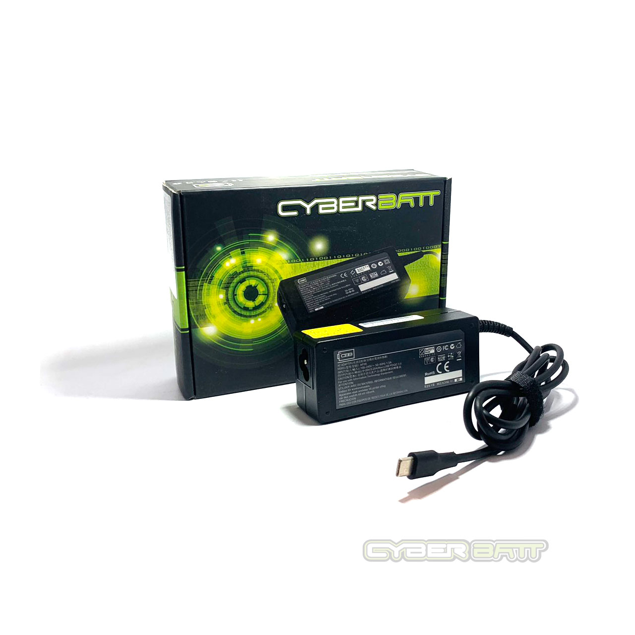  Adapter Lenovo 20.0V-2.25A : 45W (USB type C) Cyberbatt