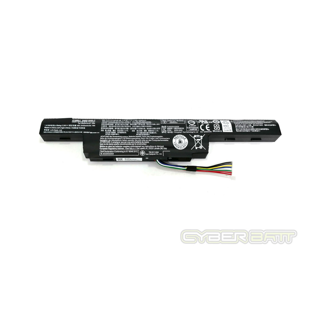 Battery Acer Aspire F5-573G Series AS16B5J  : 11.1V-5600mAh Black (Original)
