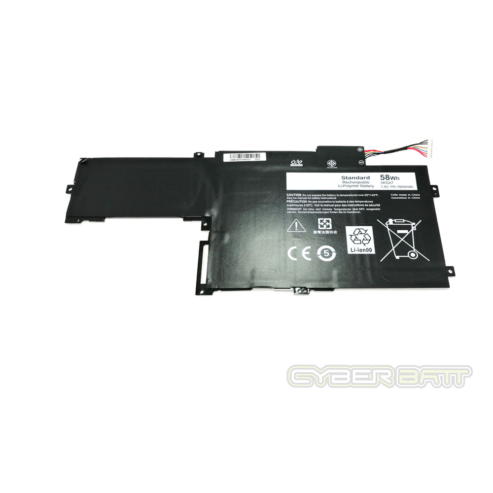 Battery Dell Inspiron 14 7000  : 7.4V -7800 mAh/57.7 Wh Black (OEM)