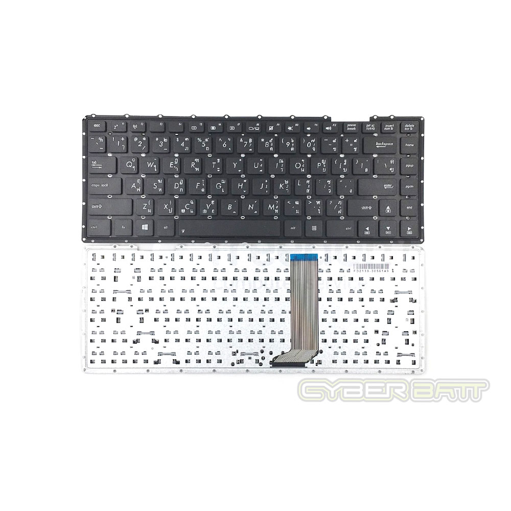 Keyboard Asus X451 Black TH 
