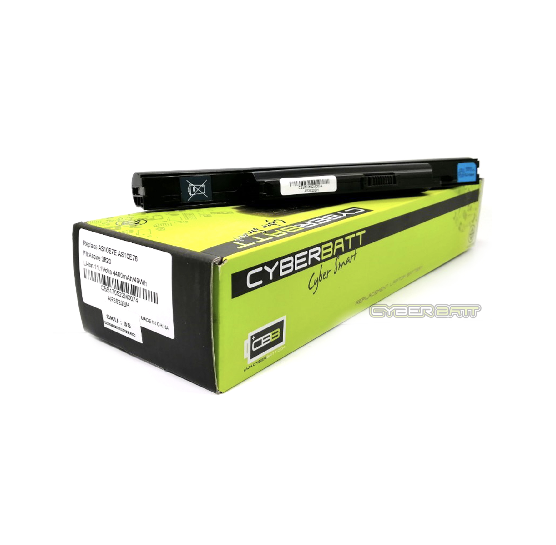 Battery Acer Aspire 4745 : 11.1V-4400mAh Black (CBB)