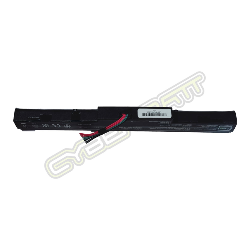 Battery Asus X450 X450E A41-X550E : 14.8V-2200mAh Black (CYBERBATT)