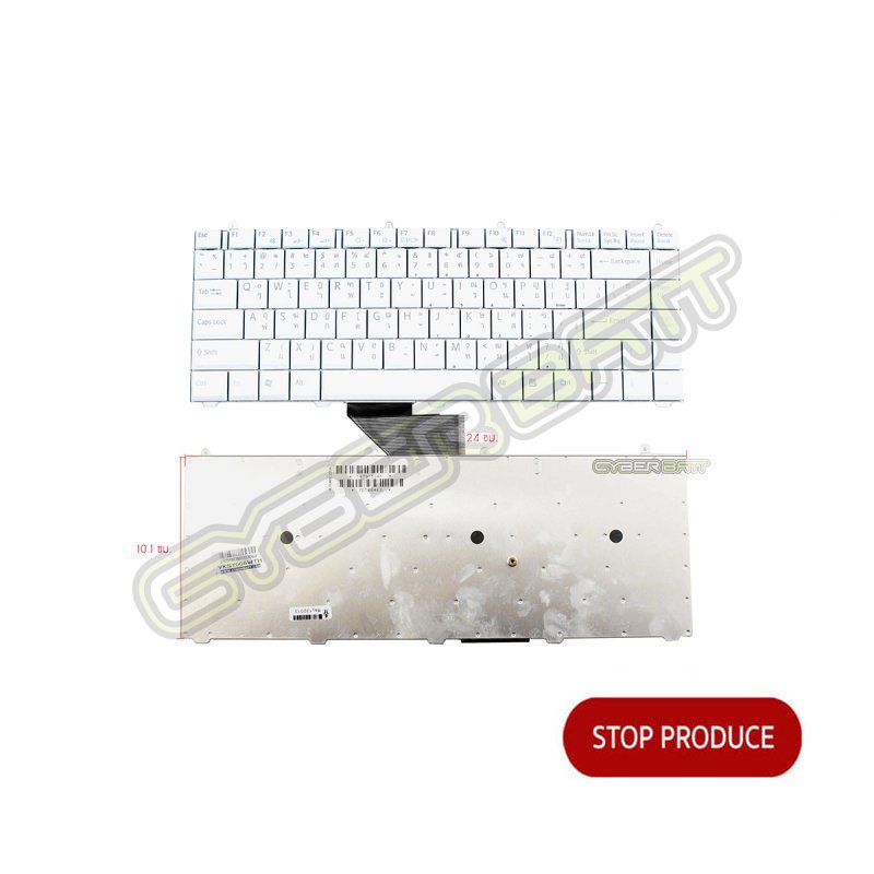 Keyboard Sony Vaio VPC-CW Series White TH