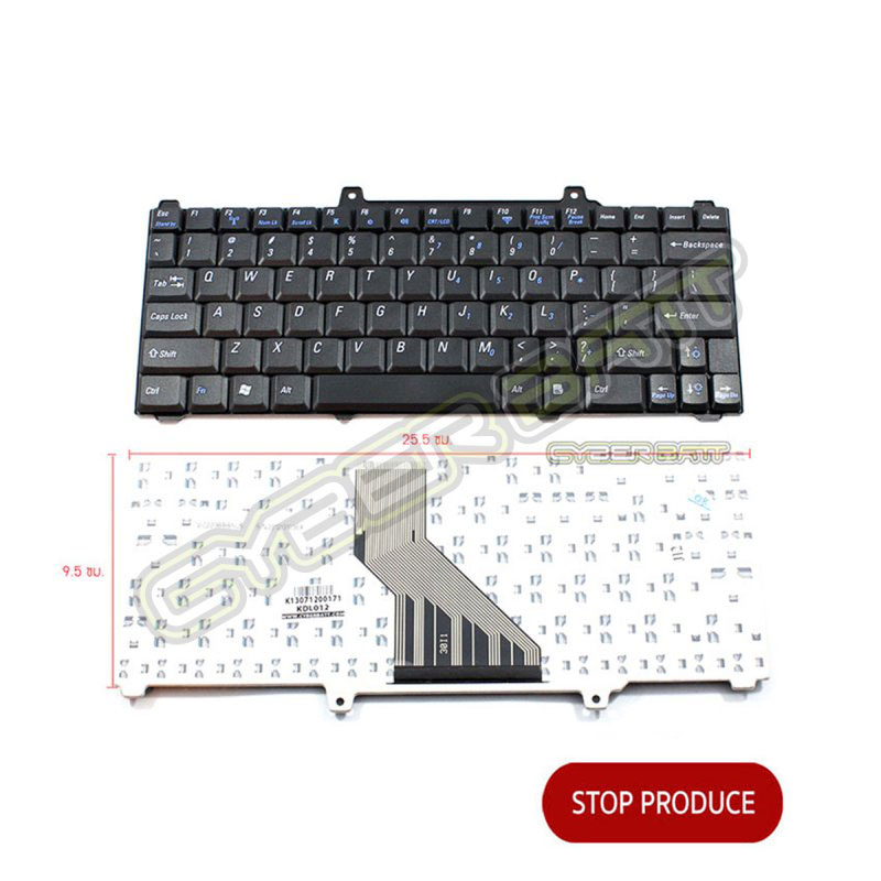 Keyboard Dell Inspiron 700M Black US 
