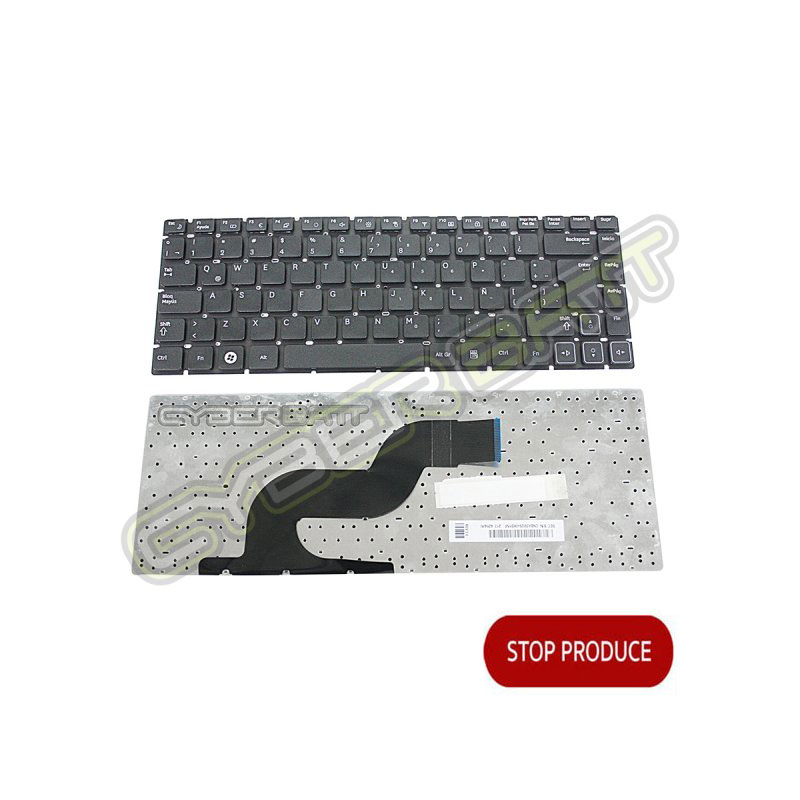 Keyboard Samsung RV411 Black UK (Big Enter) 