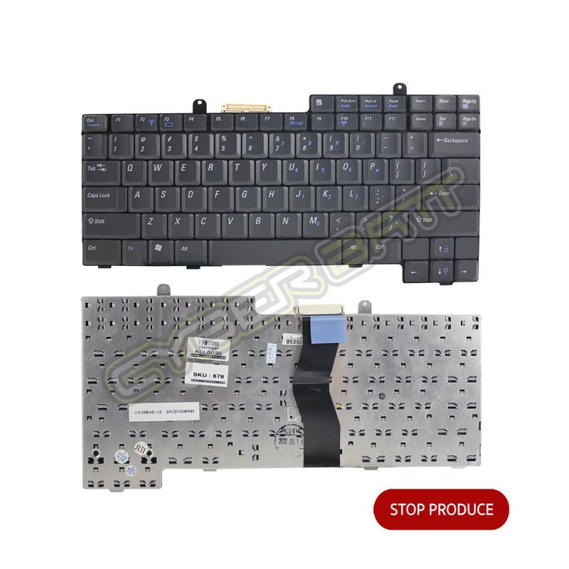 Keyboard Dell Inspiron 500M Black US 