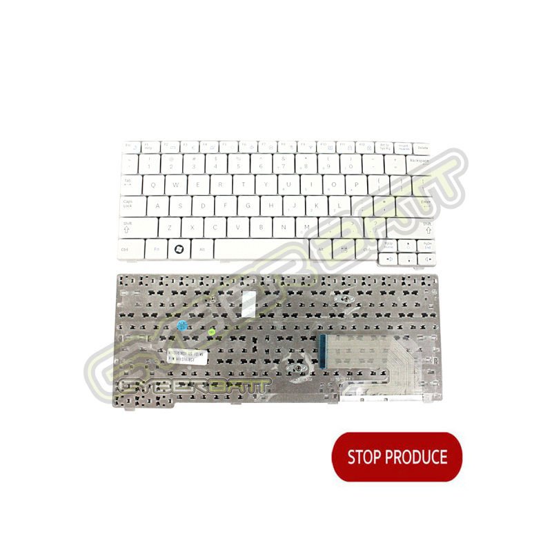 Keyboard Samsung N148 White US 