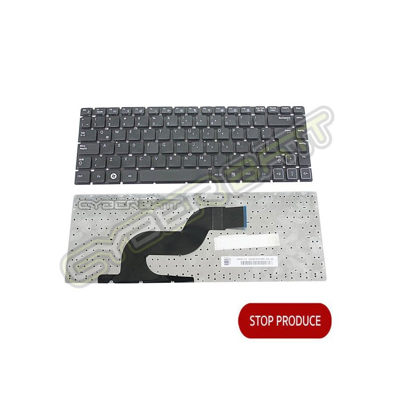 Keyboard Samsung RV411 Black UK (Big Enter) 