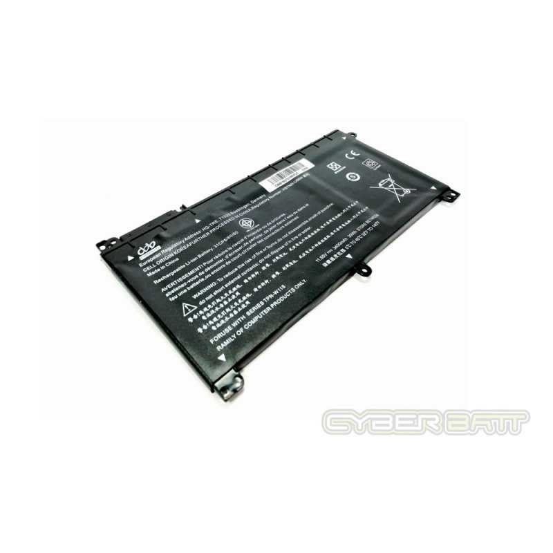 Battery Pavilion X360 : 11.55V-3470mAh/41.7Wh Black (CYBERBATT)