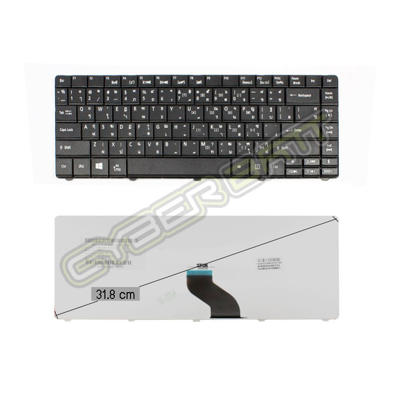 Keyboard Acer Aspire E1-421G Black TH คีบอร์ดโน๊ตบุ๊ค