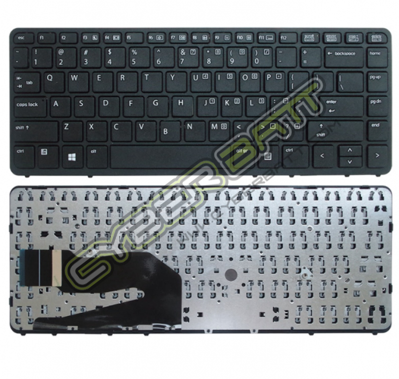 Keyboard HP EliteBook 840-G1 Black US (No round button)