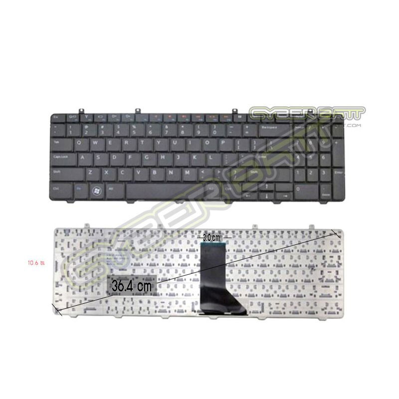 Keyboard Dell Inspiron 1564 Black US 