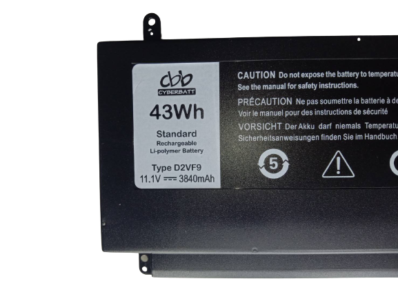 Battery Dell Inspiron 15 7547 Series D2VF9 : 11. V-3705mAh Black (CBB)